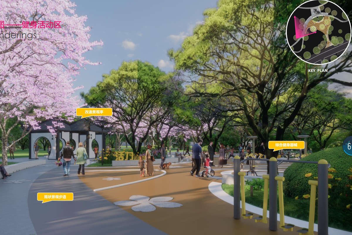 青浦趙巷?業(yè)輝路公共綠地公園景觀提升工程